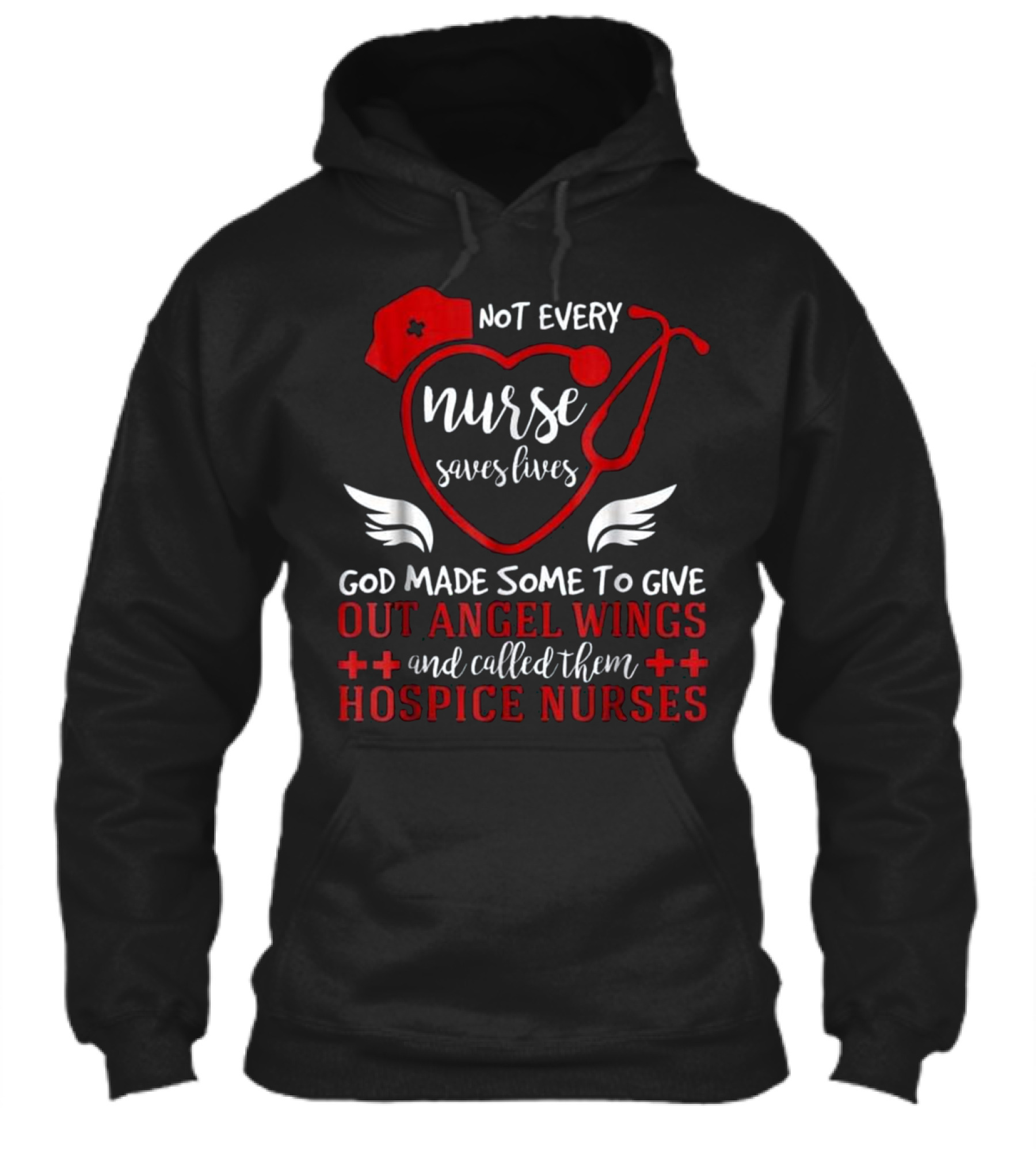 Nurse Angel - Hospice Nurse Hoodie
