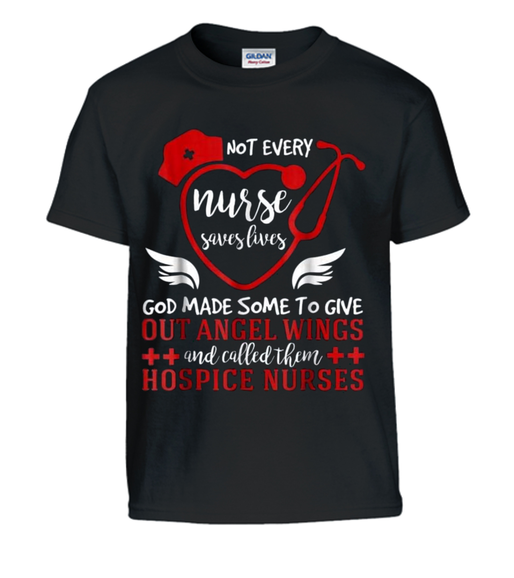 Nurse Angel - Hospice Nurse Kids T-Shirt
