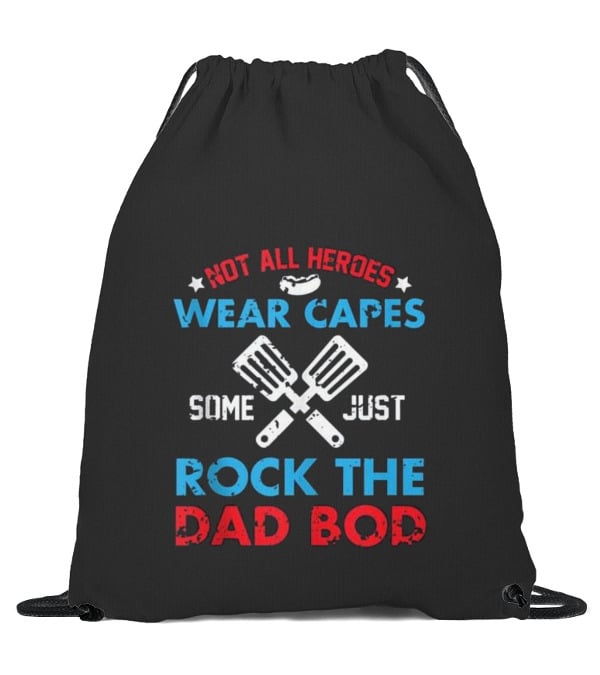 Fathers Day Dad Grilling ...Drawstring Bag Fathers Day Dad Grilling ...Drawstring Bag