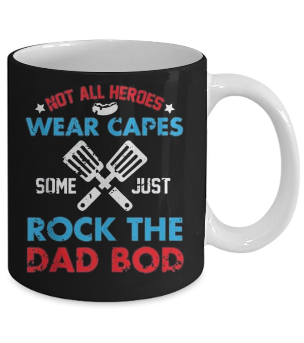 Fathers Day Dad Grilling Gift - Hero Dad Bo Mug Fathers Day Dad Grilling Gift - Hero Dad Bo Mug