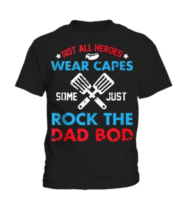 Fathers Day Dad Grilling Gift - Hero Dad Bo Toddler T-Shirt Fathers Day Dad Grilling Gift - Hero Dad Bo Toddler T-Shirt