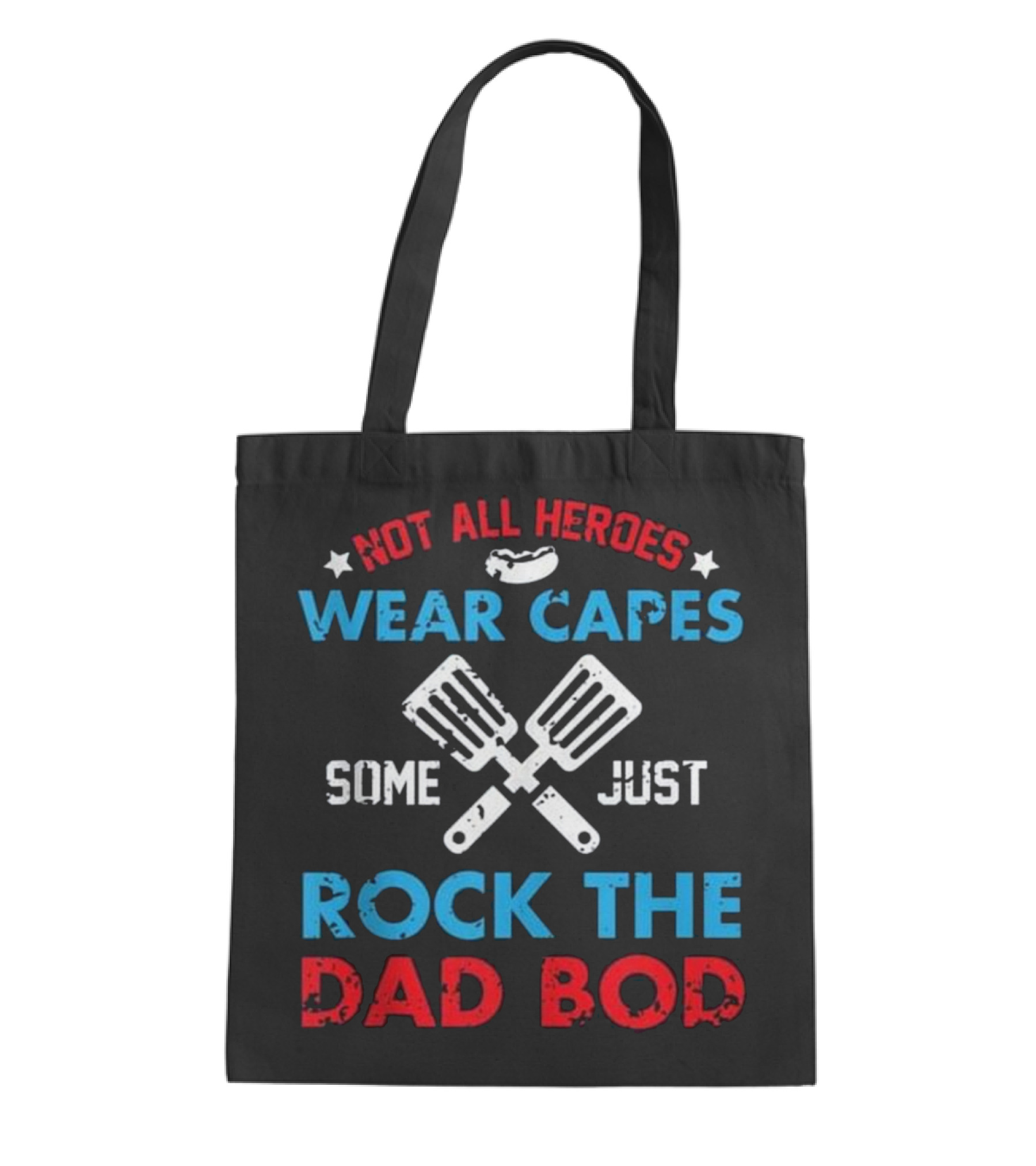 Fathers Day Dad Grilling Gift - Hero Dad Bo Tote Bag