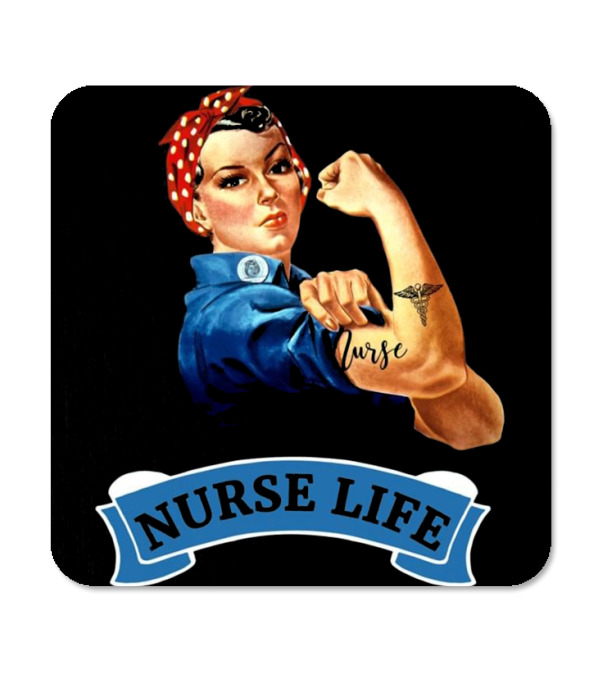 Nurse Appreciation Gifts NURSE LIFE Day W Coaster Nurse Appreciation Gifts NURSE LIFE Day W Coaster