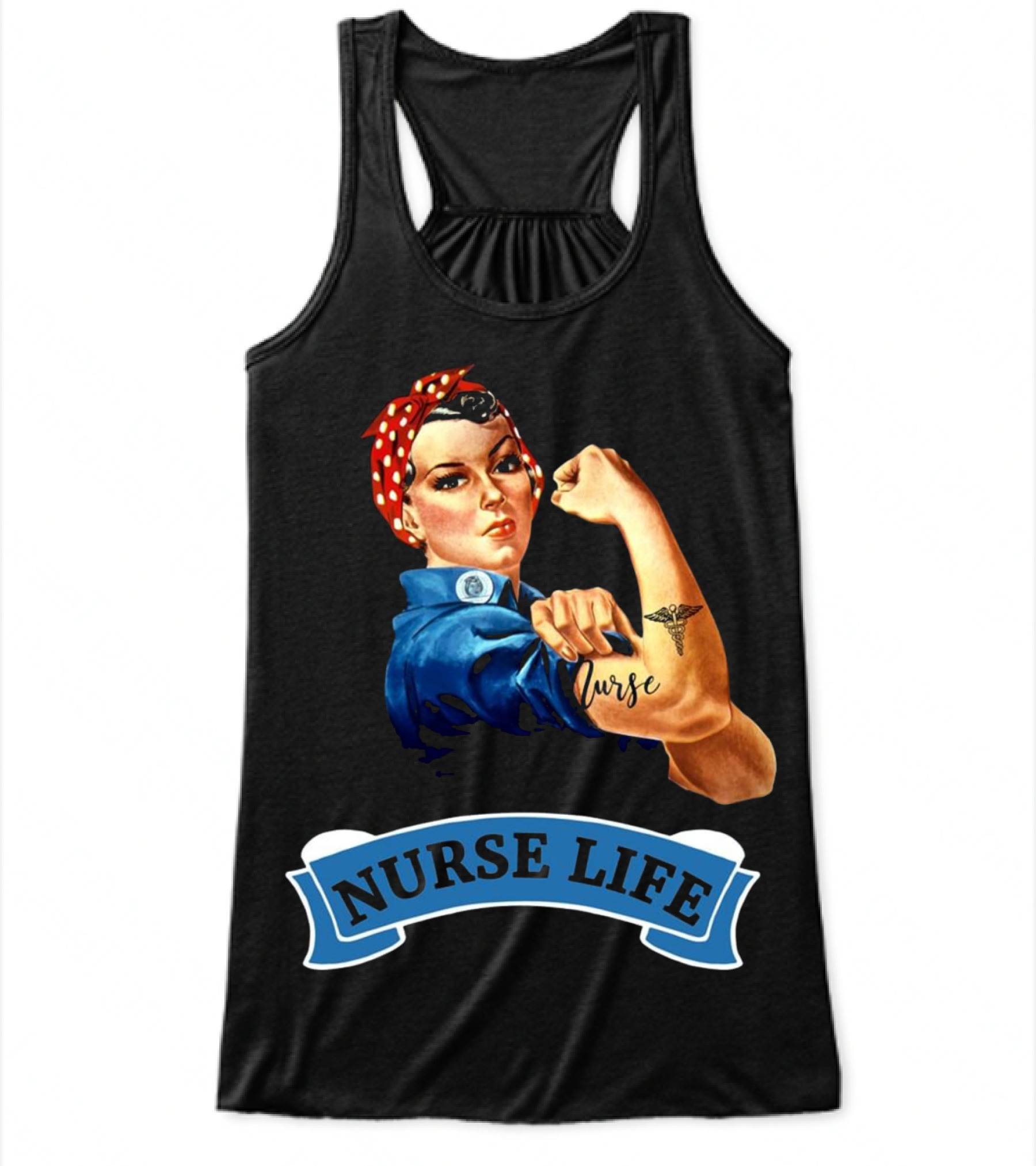 Nurse Appreciation Gifts NURSE LIFE Day W Flowy Tank Top