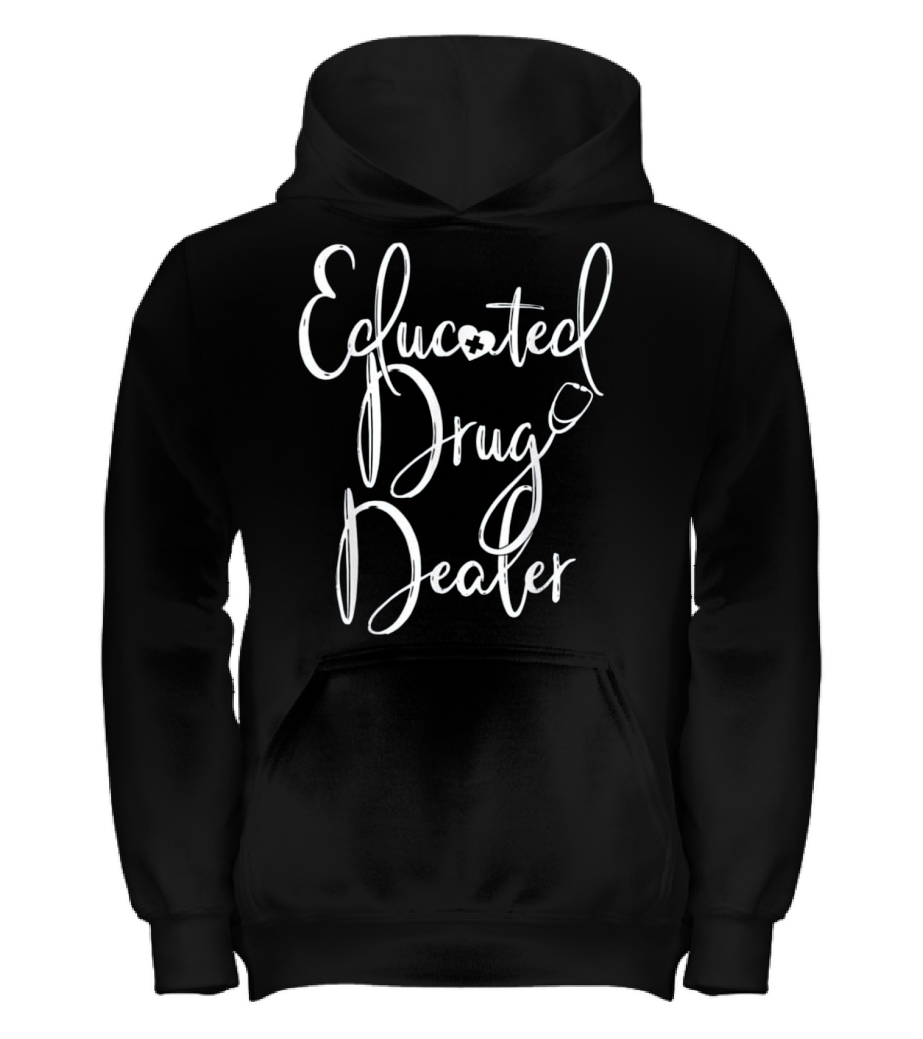 Nurse Appreciation Gift EDUCATED DRU Kids Hoodie