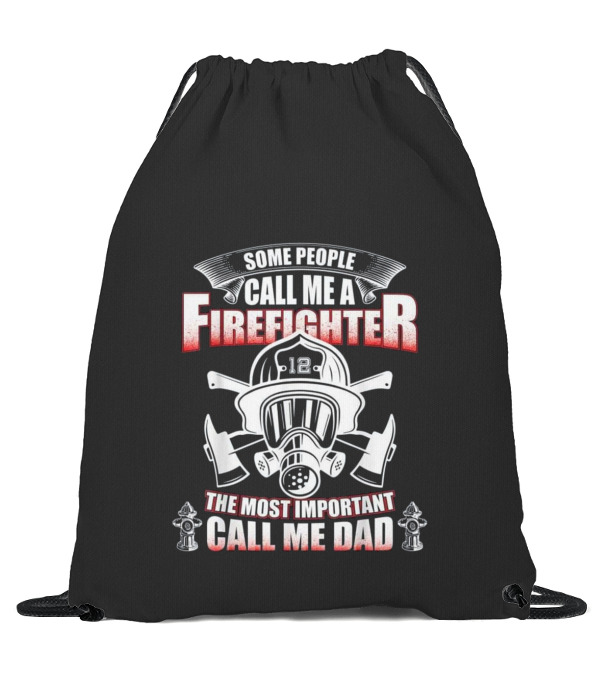 Fathers Day Gift for Firefighter Dad - Firem Drawstring Bag Fathers Day Gift for Firefighter Dad - Firem Drawstring Bag