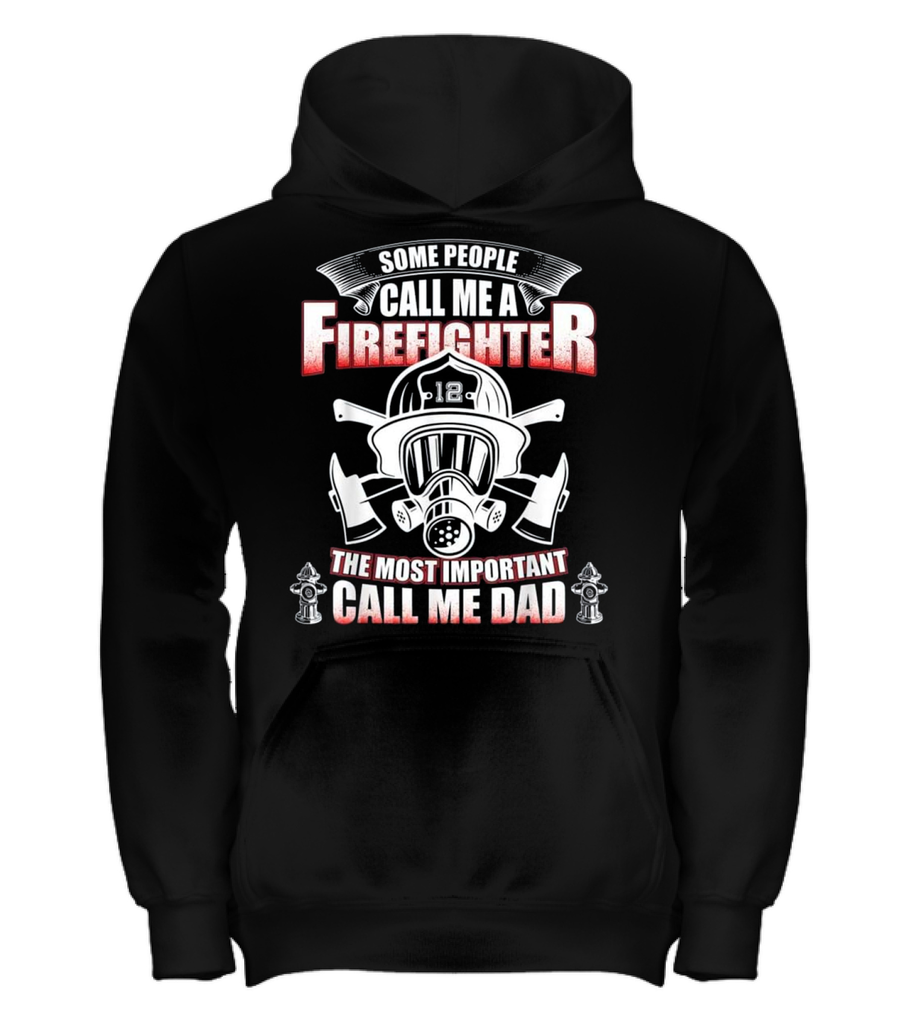 Fathers Day Gift for Fire...Kids Hoodie 