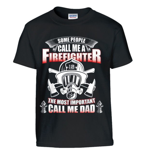 Fathers Day Gift for Firefighter Dad - Firem Kids T-Shirt Fathers Day Gift for Firefighter Dad - Firem Kids T-Shirt