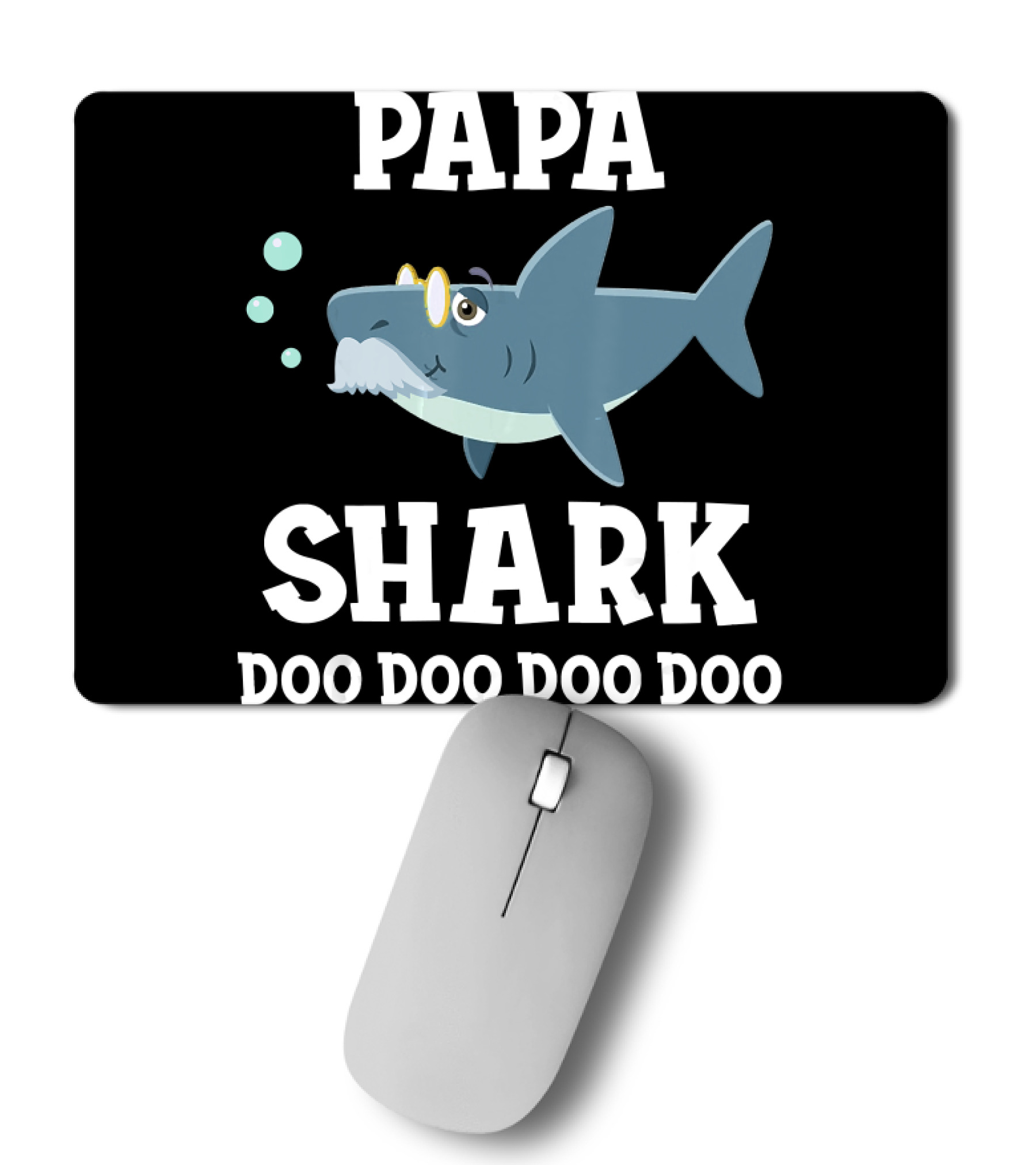 Fathers Day Gift from Wife Son Daughter Papa Mousepad