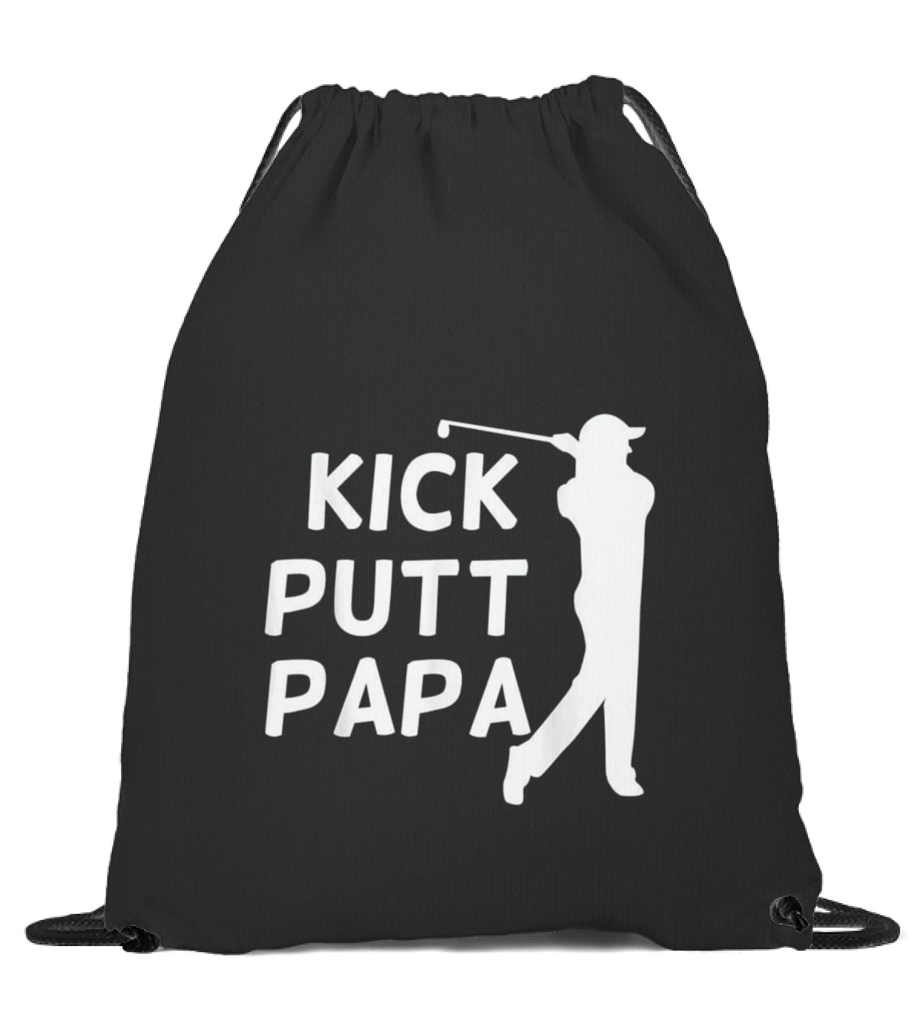 Fathers day golf lover gift for G Drawstring Bag