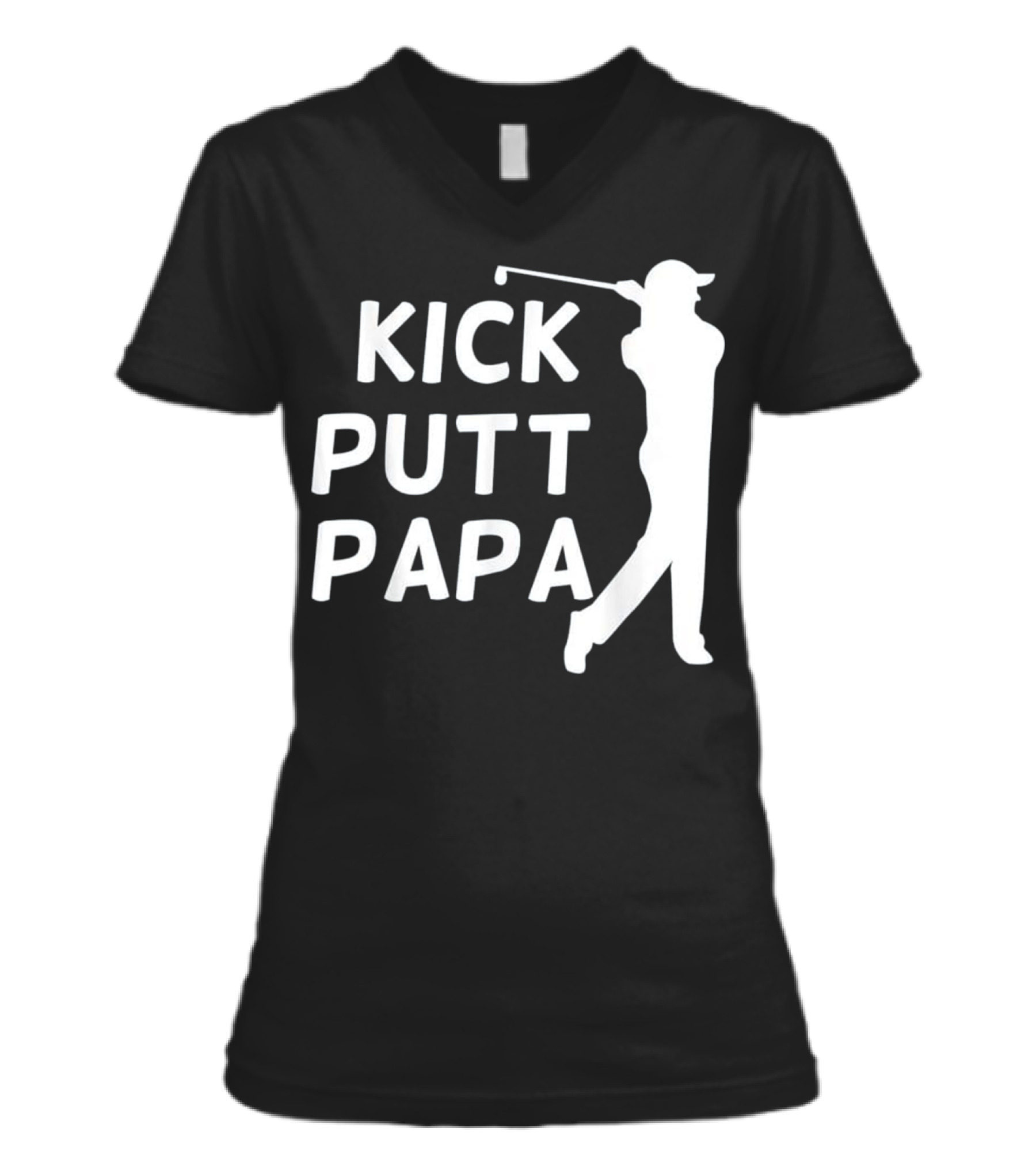 Fathers day golf lover gift for G V-Neck Womens T-Shirt