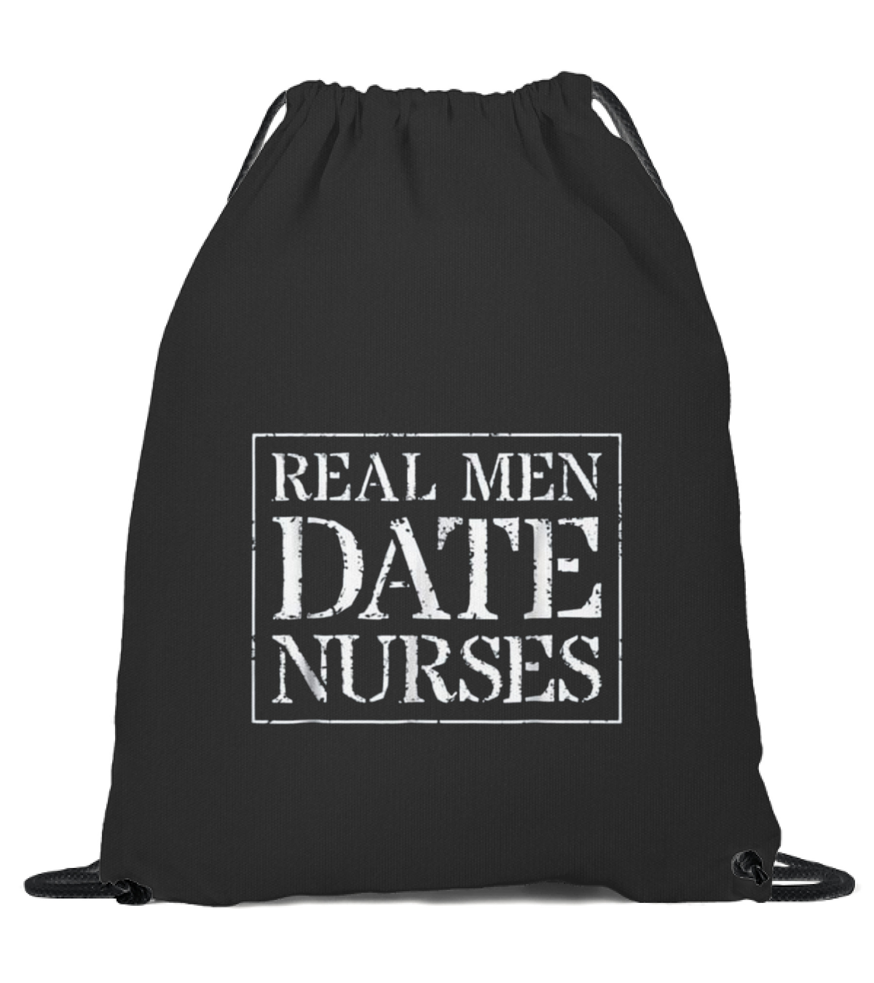 Nurse Boyfriend T For Gift Real Men D Drawstring Bag