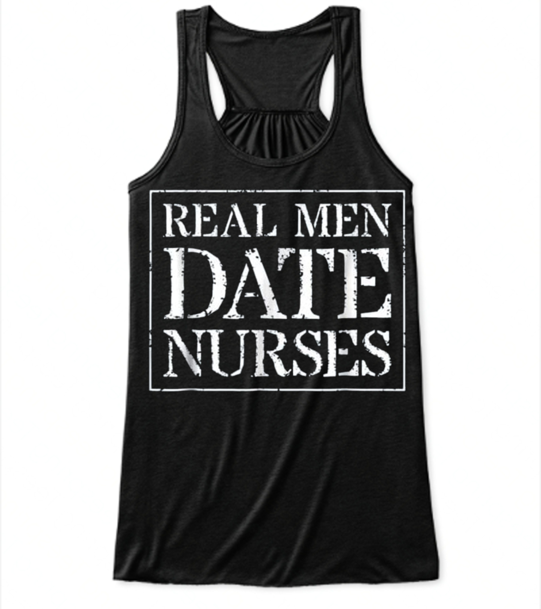 Nurse Boyfriend T For Gift Real Men D Flowy Tank Top