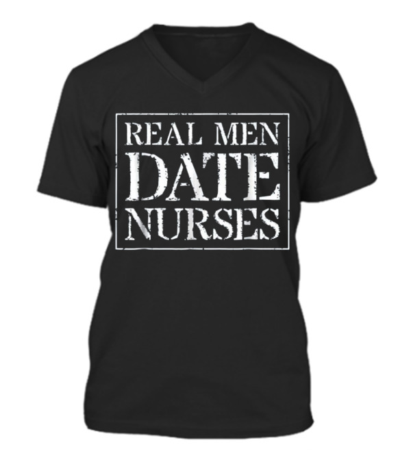 Nurse Boyfriend T For Gift Real Men D V-Neck Unisex T-Shirt Nurse Boyfriend T For Gift Real Men D V-Neck Unisex T-Shirt
