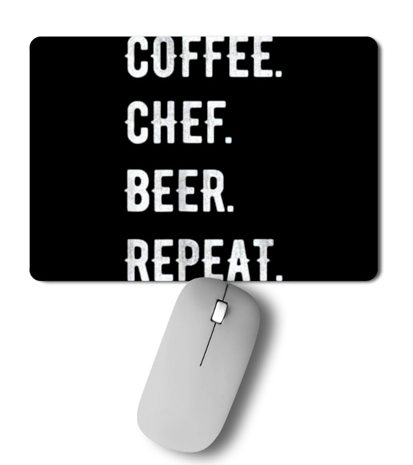 Fathers Day Coffee Chef Beer Repe Mousepad Fathers Day Coffee Chef Beer Repe Mousepad