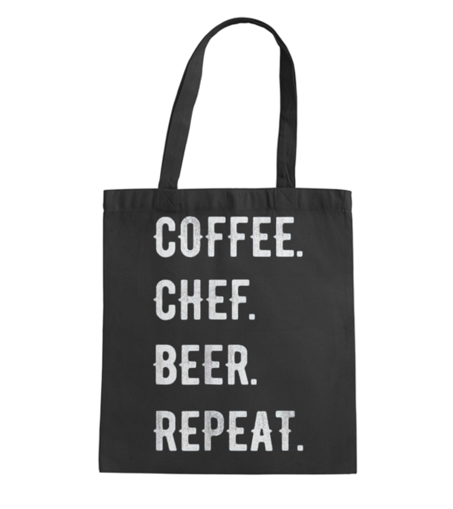 Fathers Day Coffee Chef Beer Repeat Tote Bag