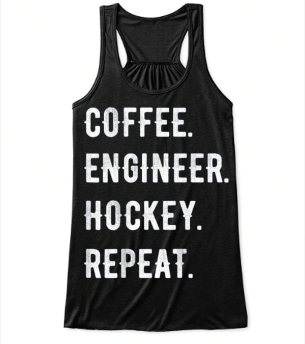 Fathers Day Coffee Engineer Hockey Flowy Tank Top Fathers Day Coffee Engineer Hockey Flowy Tank Top