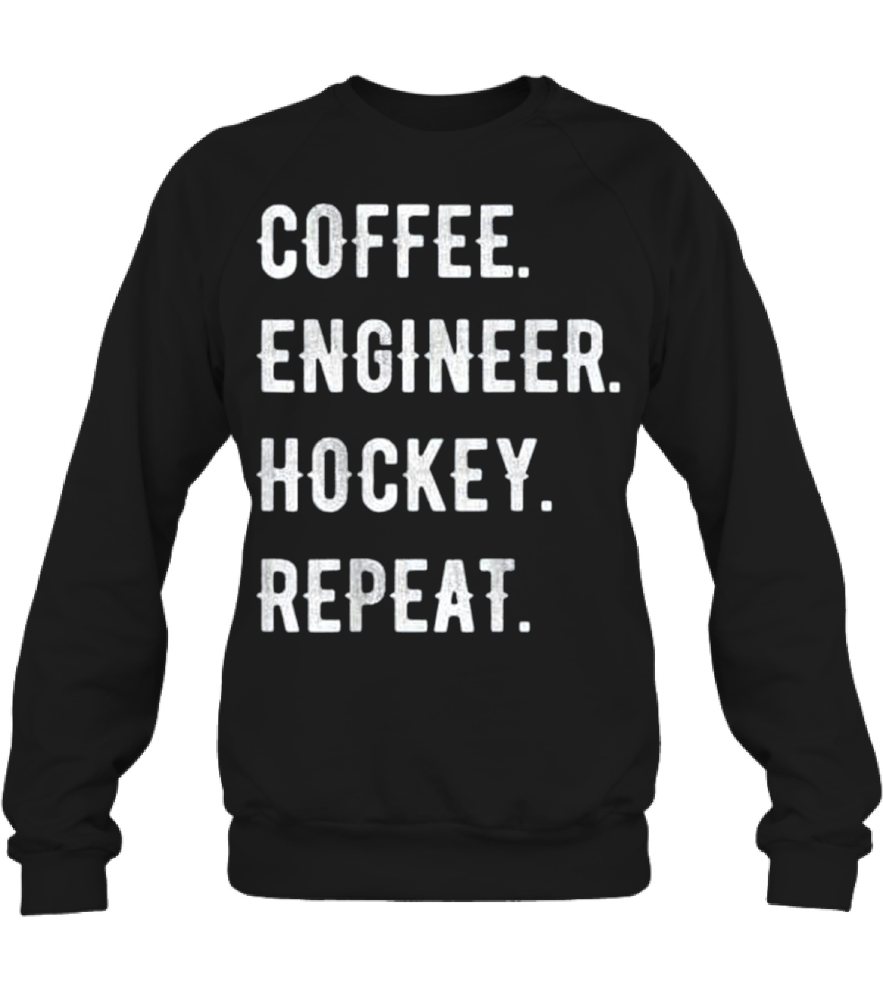 Fathers Day Coffee Engine...Crewneck Sweatshirt 