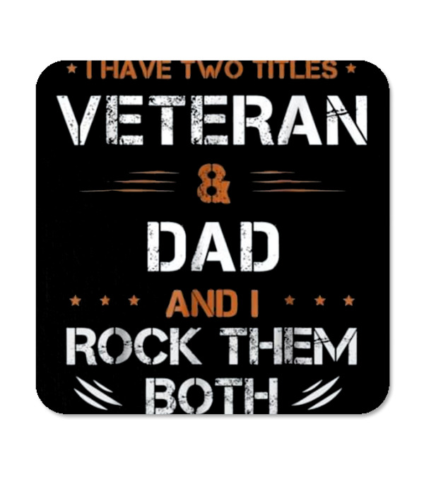 Fathers Day I Have 2 Titl...Coaster Fathers Day I Have 2 Titl...Coaster