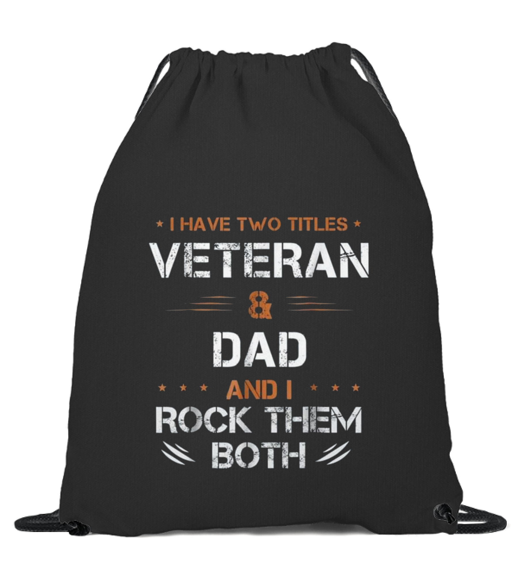 Fathers Day I Have 2 Titl...Drawstring Bag 