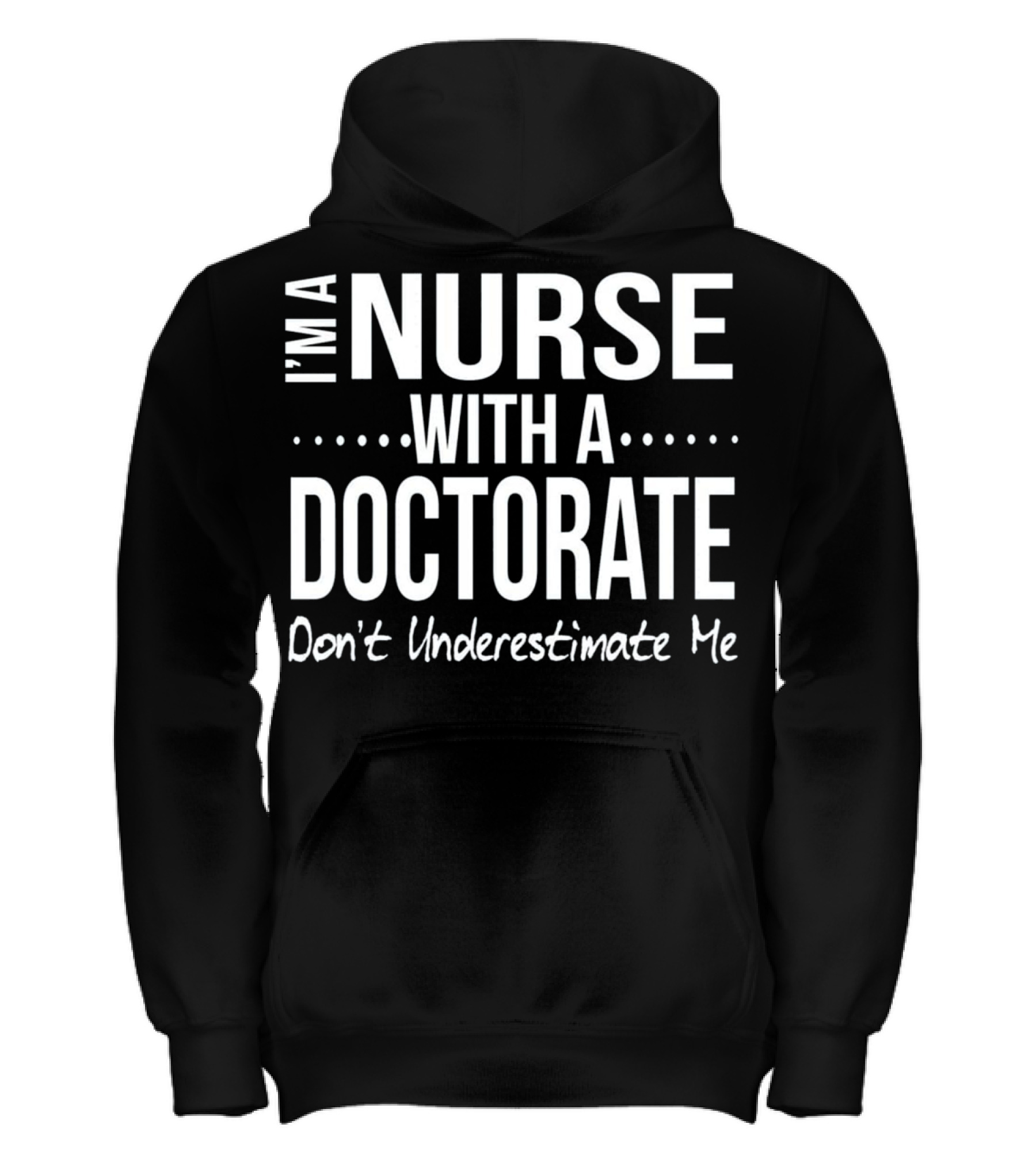 Nurse DNP PhD Doctorate Graduation Gift Gr Kids Hoodie