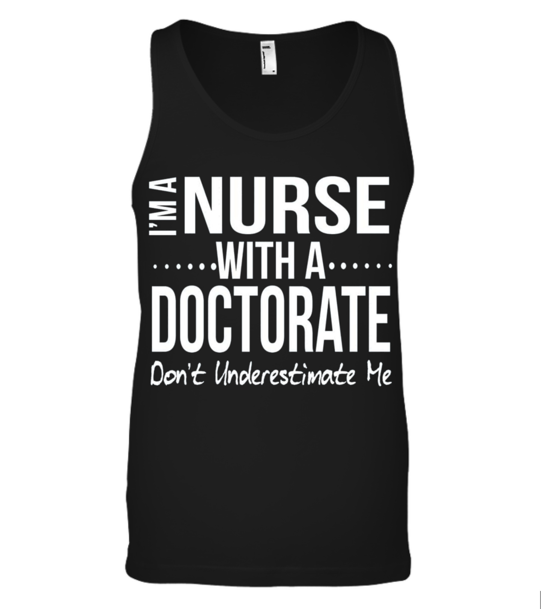 Nurse DNP PhD Doctorate Graduation Gift Gr Tank Top
