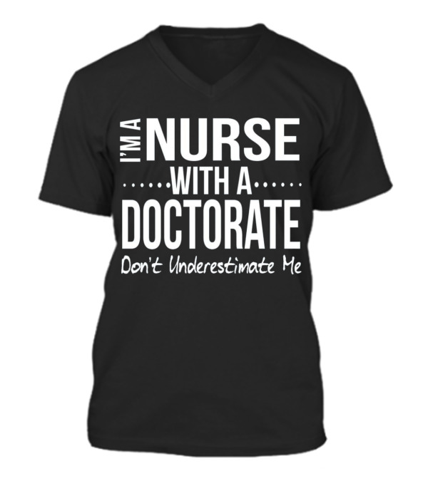 Nurse DNP PhD Doctorate Graduation Gift Gr V-Neck Unisex T-Shirt Nurse DNP PhD Doctorate Graduation Gift Gr V-Neck Unisex T-Shirt