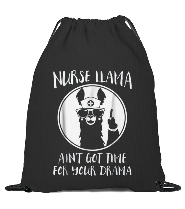 Nurse Llama Drawstring Bag Nurse Llama Drawstring Bag