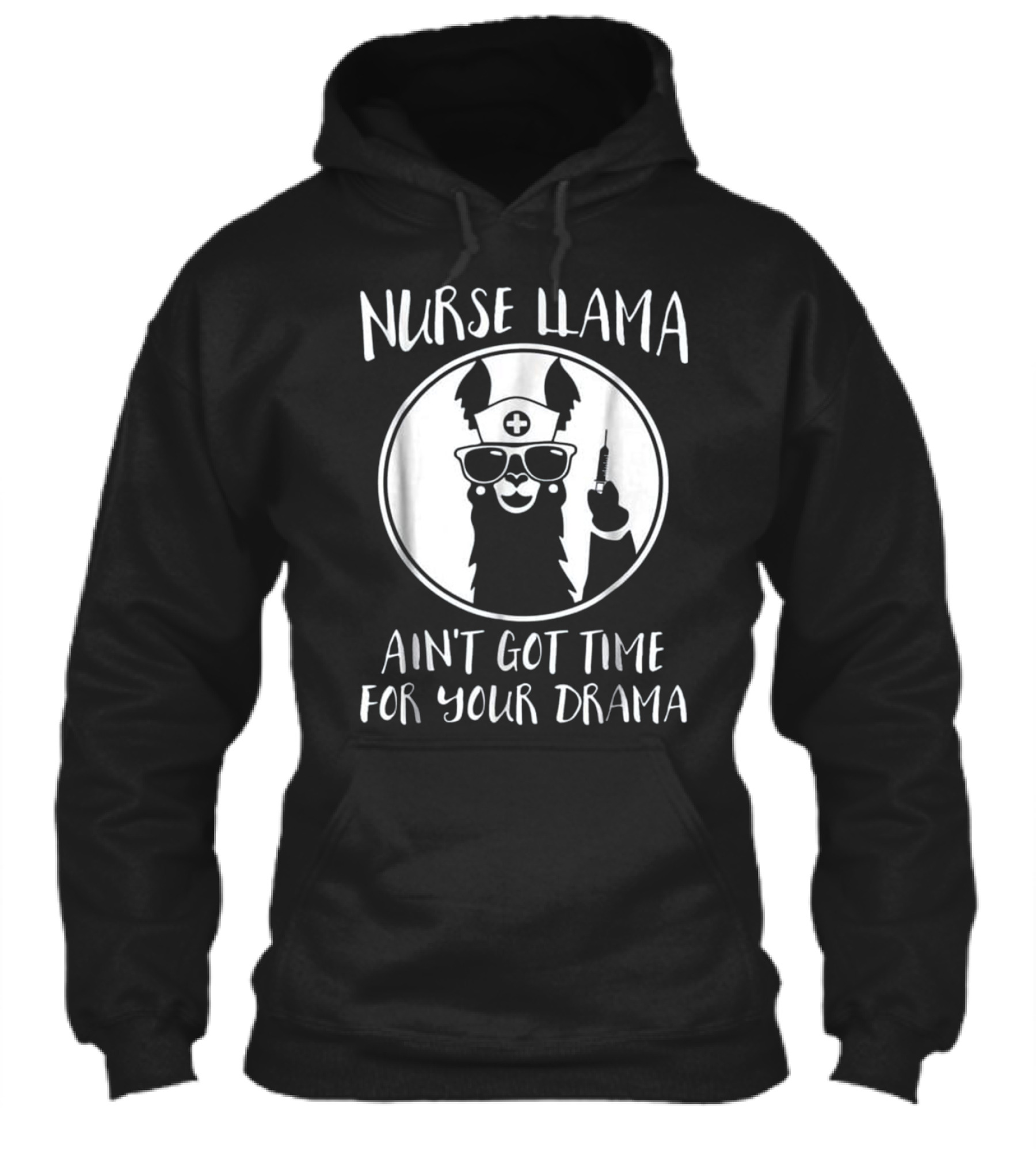 Nurse Llama Hoodie