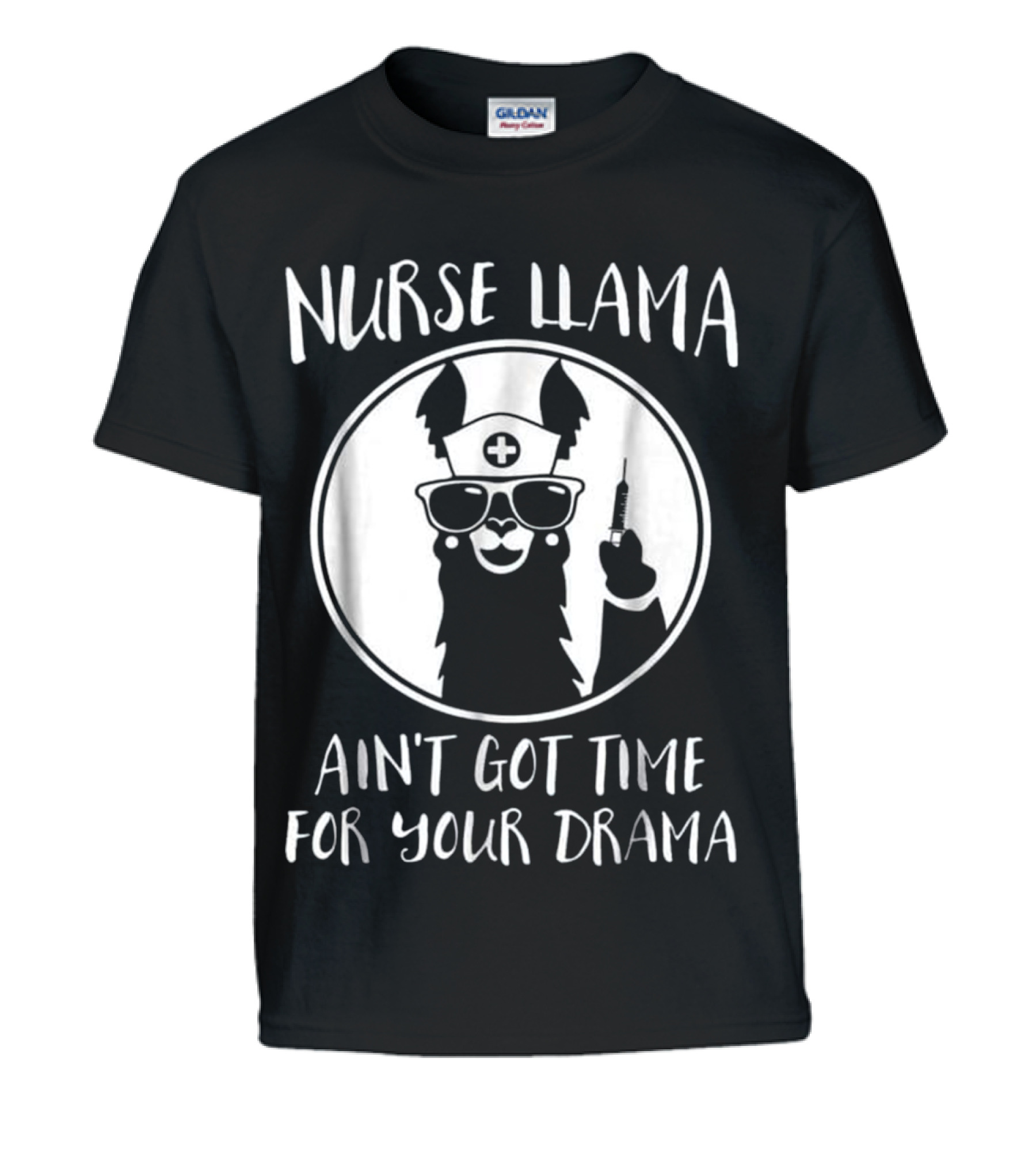 Nurse Llama Kids T-Shirt
