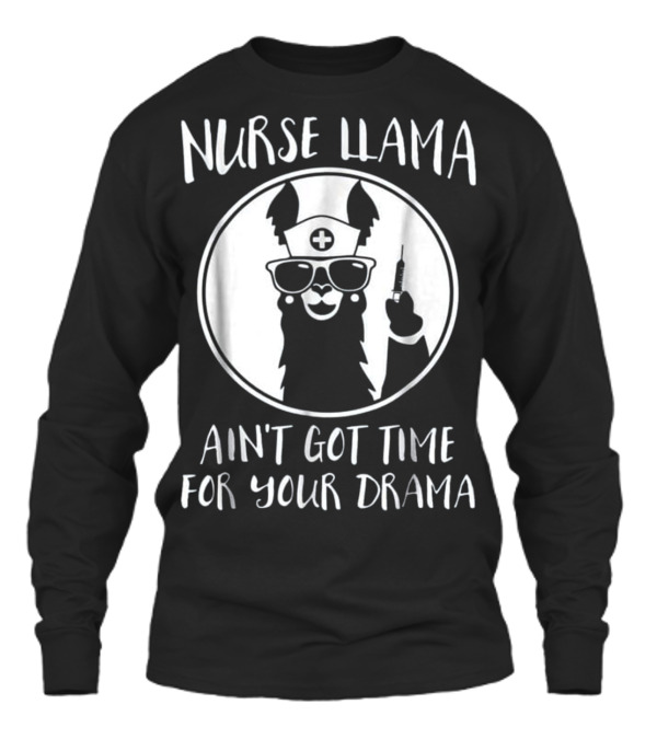 Nurse Llama Unisex Long Sleeve Nurse Llama Unisex Long Sleeve