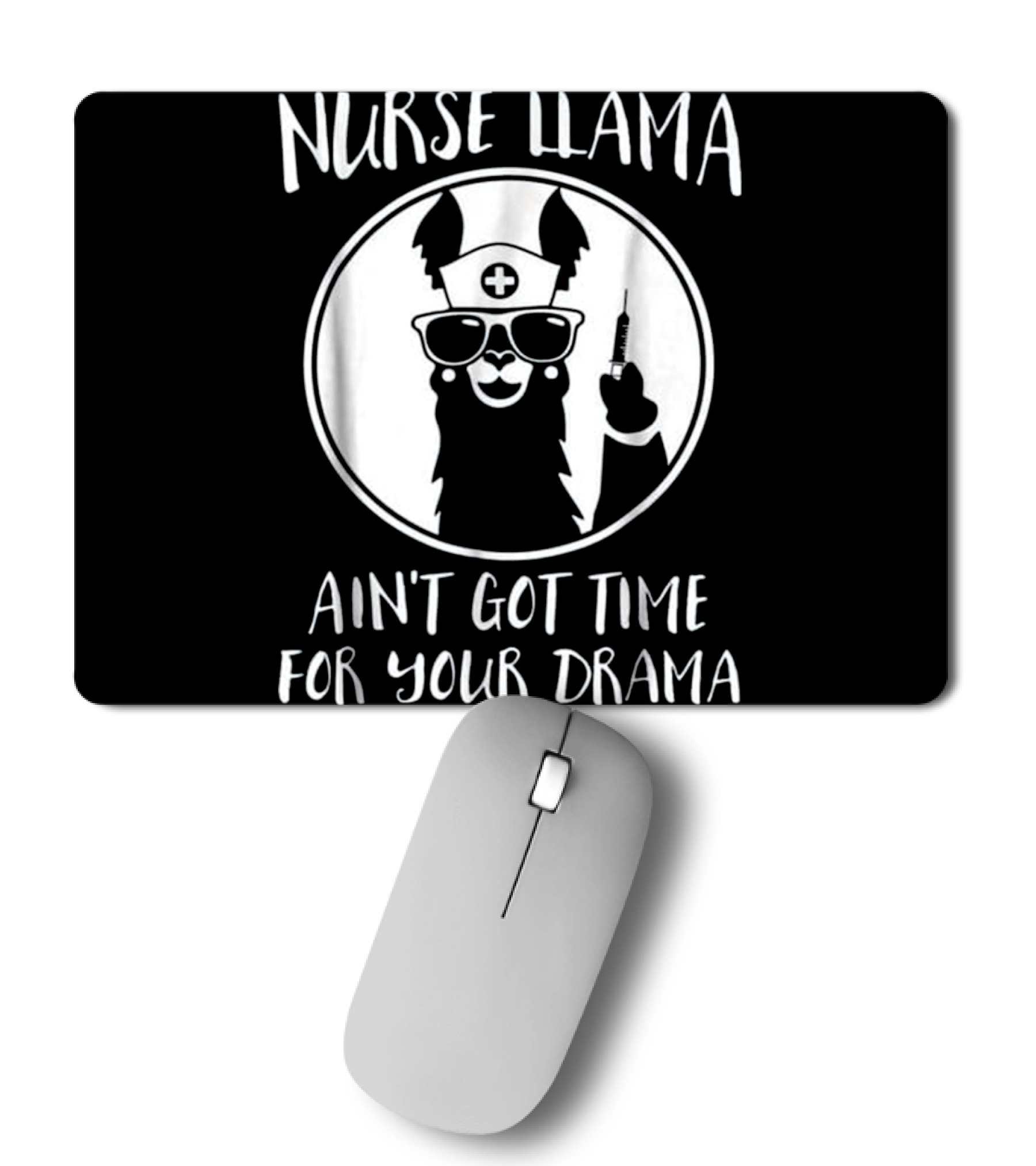 Nurse Llama Mousepad 