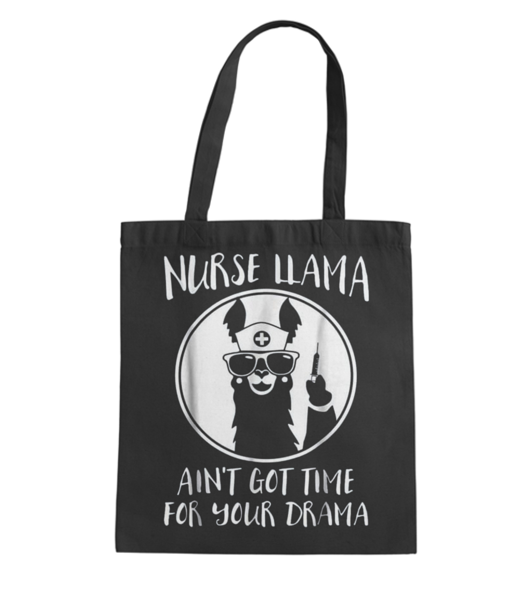 Nurse Llama Tote Bag