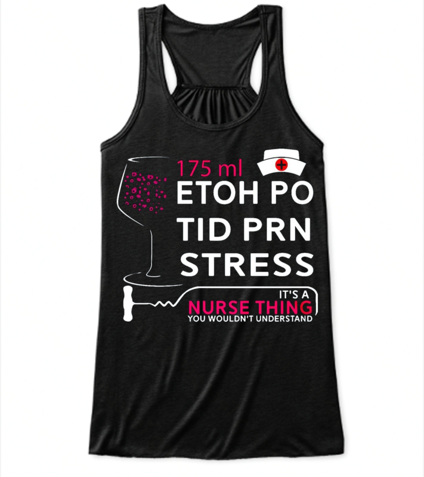 Nurse Thing 175ML Etoh Po Tid Flowy Tank Top