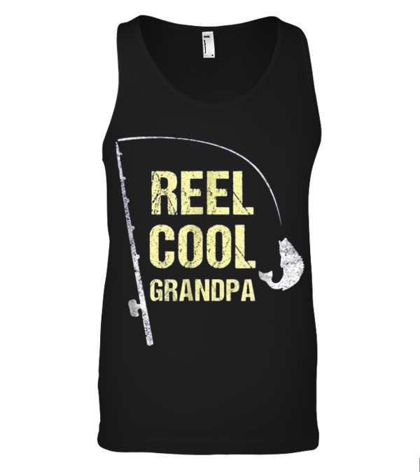 Fishing Grandpa Funny Dad Fathers D Tank Top Fishing Grandpa Funny Dad Fathers D Tank Top