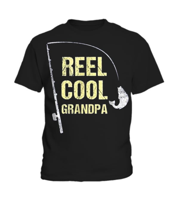 Fishing Grandpa Funny Dad Fathers D Toddler T-Shirt