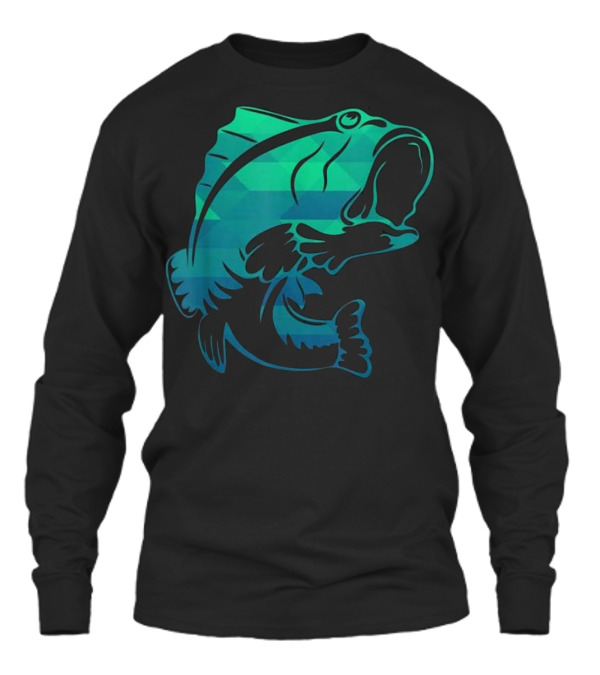 Fishing - Bass Fish Tee Unisex Long Sleeve Fishing - Bass Fish Tee Unisex Long Sleeve