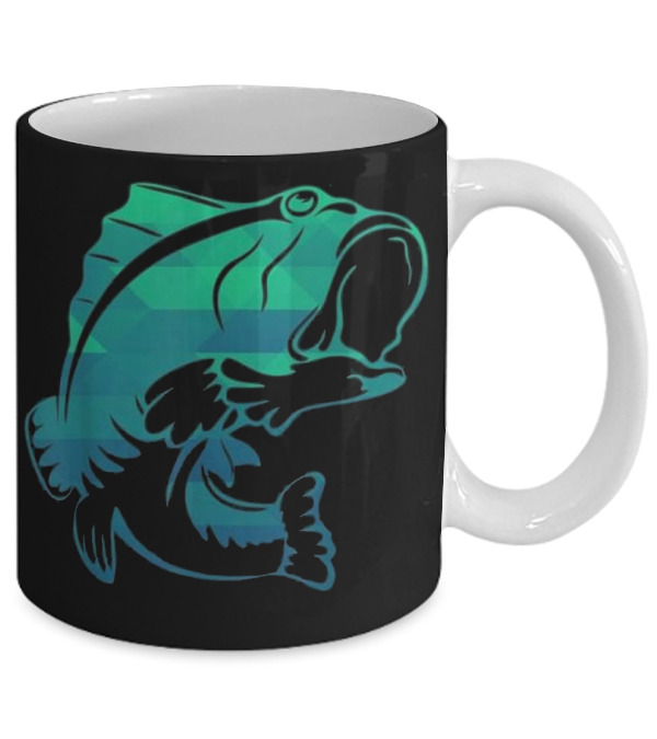Fishing - Bass Fish Tee Mug Fishing - Bass Fish Tee Mug