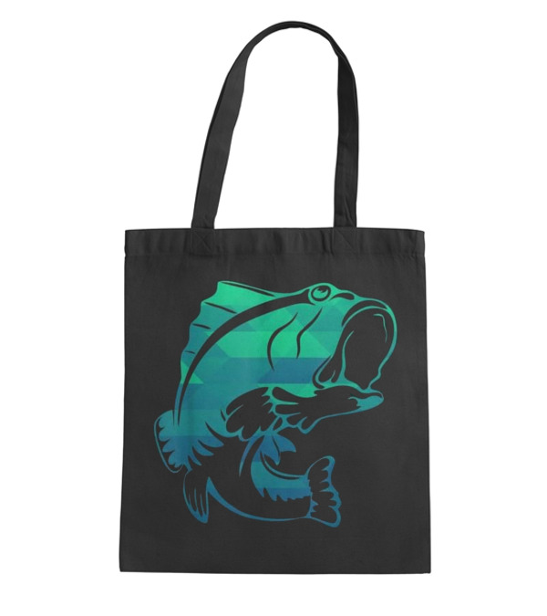 Fishing - Bass Fish Tee Tote Bag Fishing - Bass Fish Tee Tote Bag