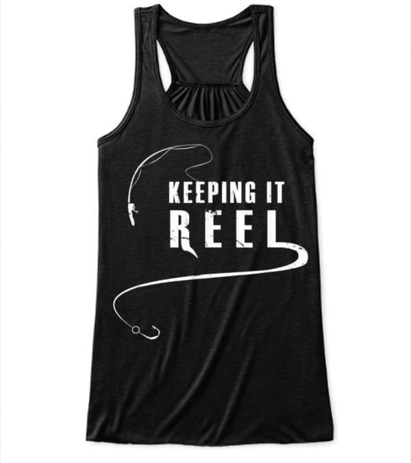 Fishing - Keeping it REEL Flowy Tank Top Fishing - Keeping it REEL Flowy Tank Top