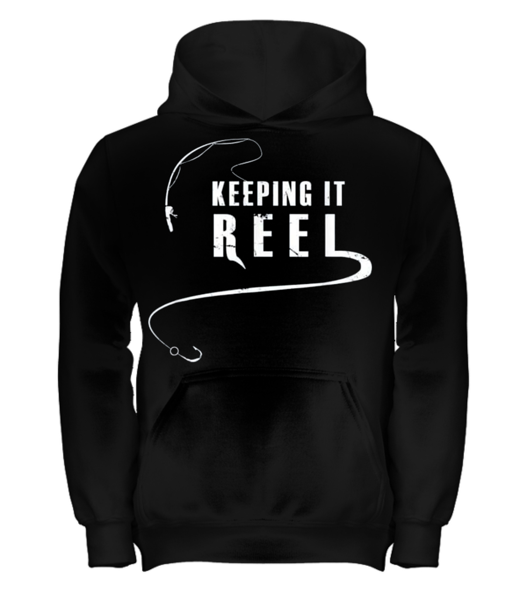 Fishing - Keeping it REEL Kids Hoodie 
