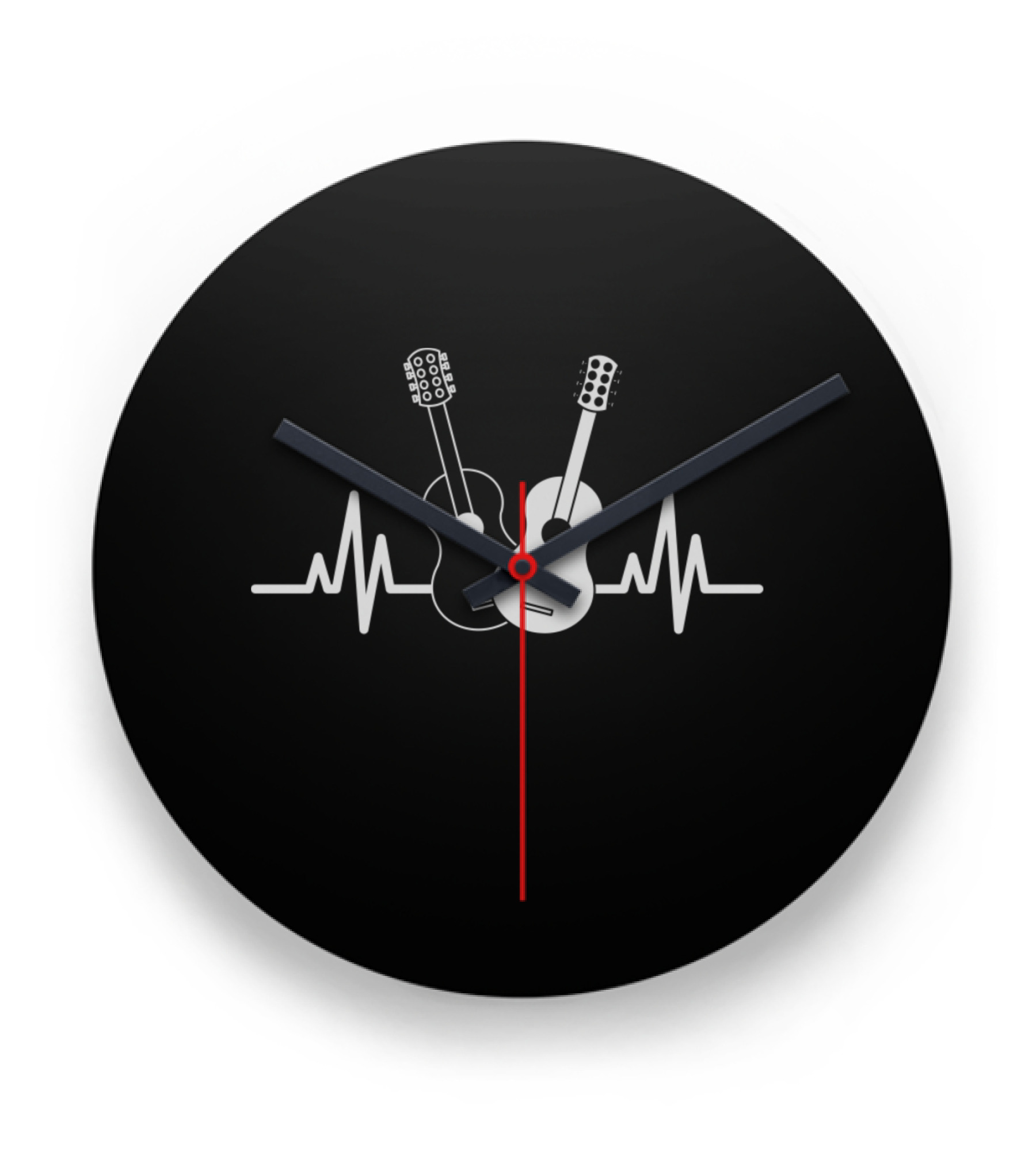 Acoustic Guitar Heartbeat...Clock 