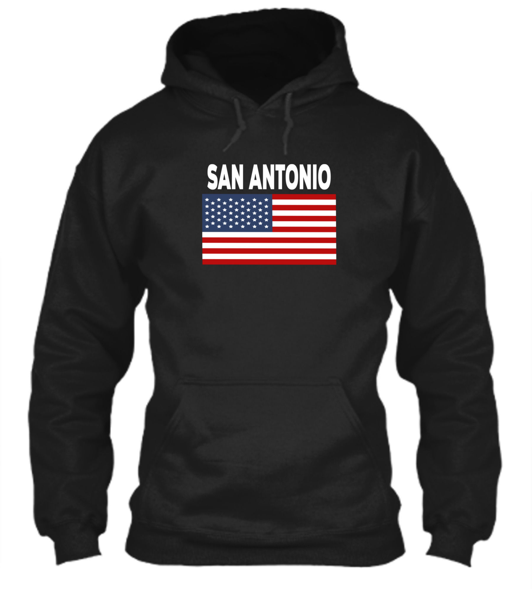 America Flag Basic San Antonio Hoodie