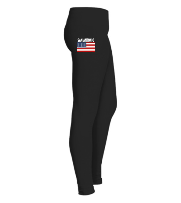 America Flag Basic San An...Legging America Flag Basic San An...Legging