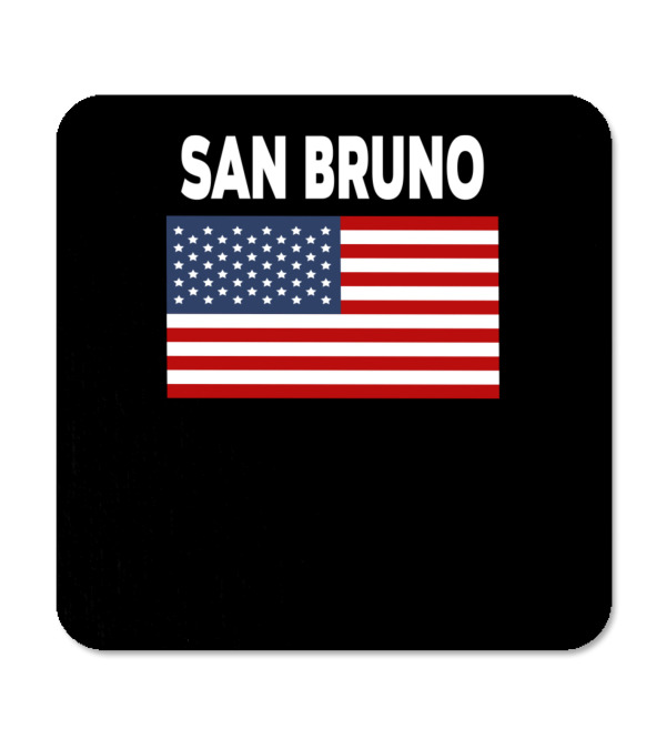 America Flag Basic San Bruno Coaster America Flag Basic San Bruno Coaster