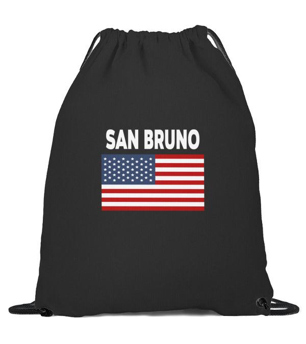America Flag Basic San Bruno Drawstring Bag America Flag Basic San Bruno Drawstring Bag
