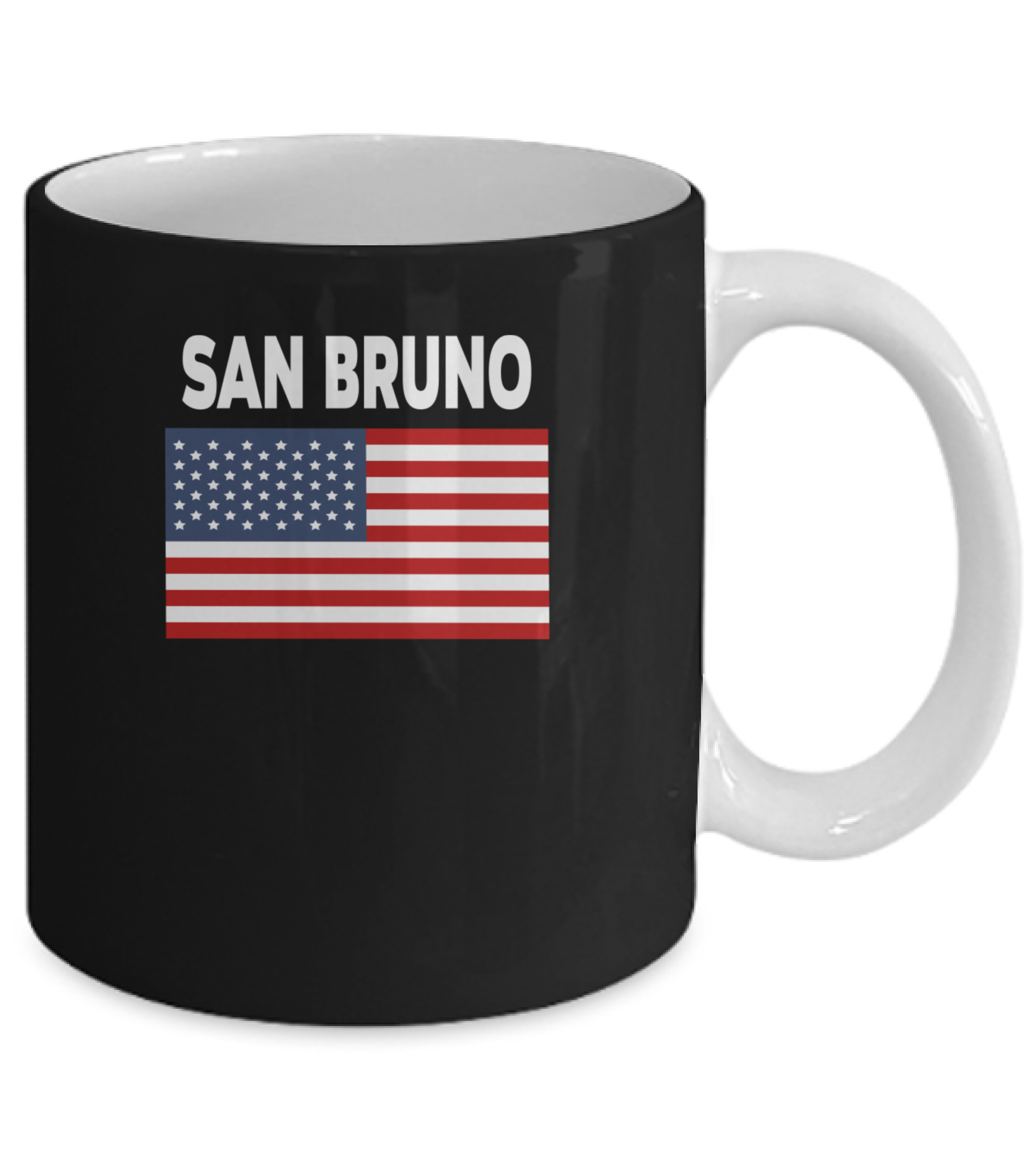 America Flag Basic San Bruno Mug