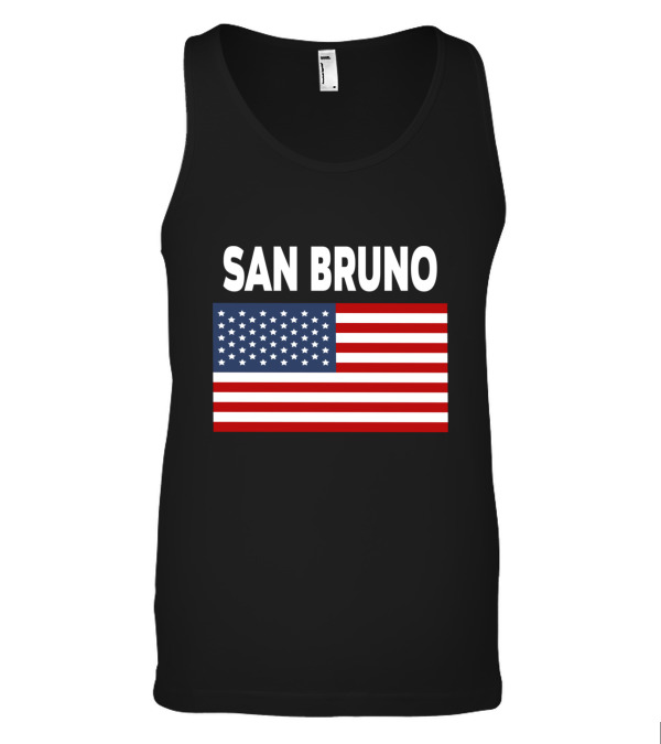 America Flag Basic San Bruno Tank Top America Flag Basic San Bruno Tank Top
