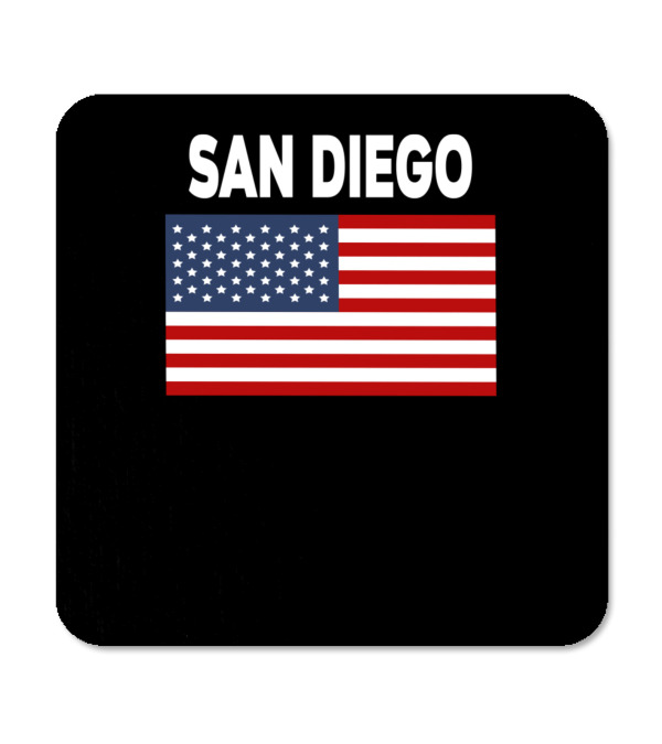 America Flag Basic San Diego Coaster America Flag Basic San Diego Coaster