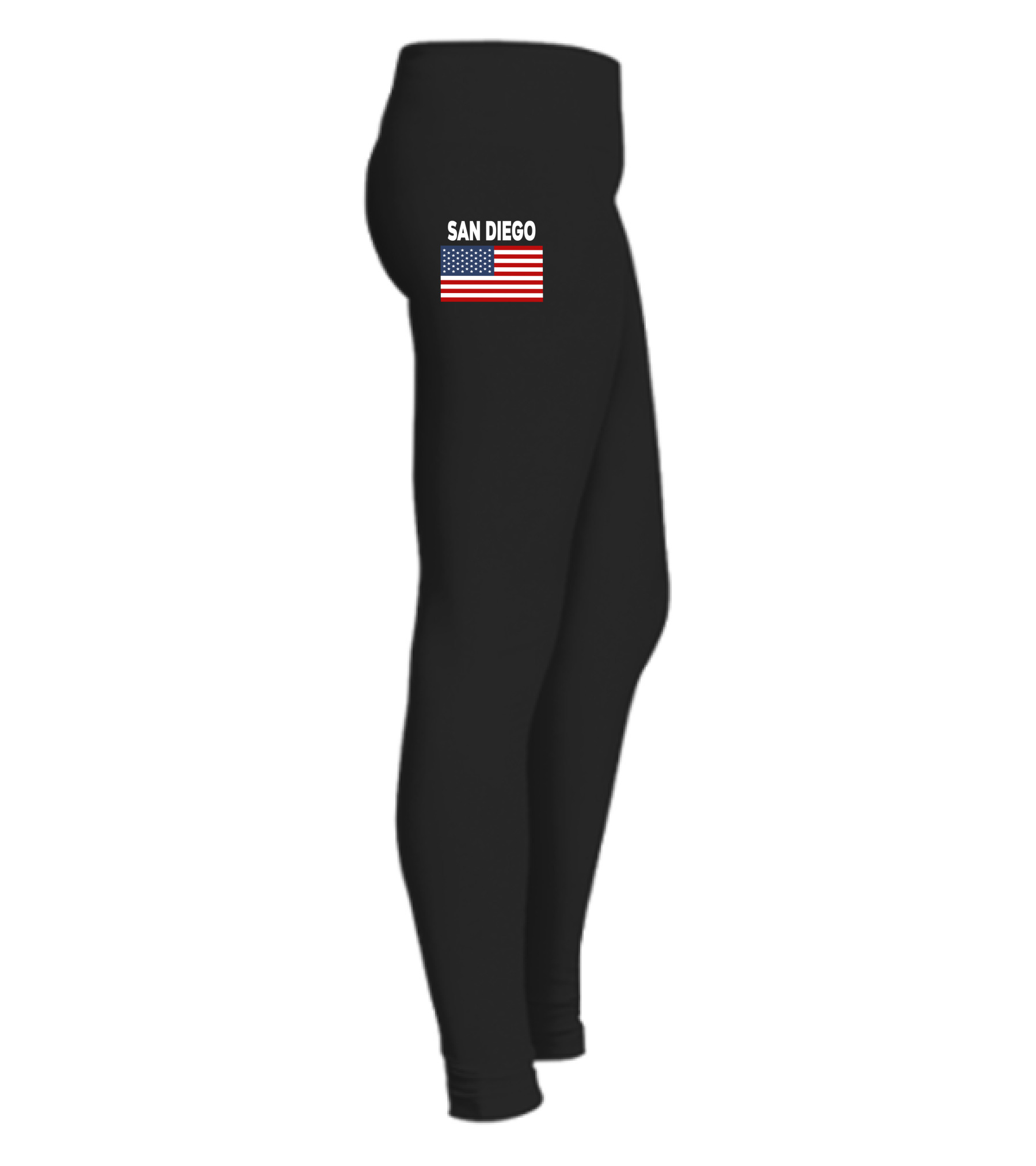 America Flag Basic San Di...Legging 